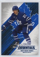 2024-25 Upper Deck Credentials Blue 124/299 Matthew Knies #57 4et