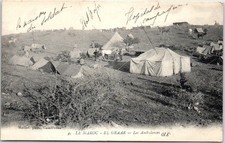 MOROCCO - El Graar, ambulances.