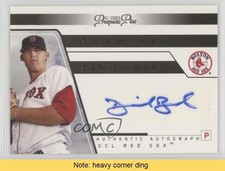 2006 TRISTAR Prospects Plus Farm Hands Auto Daniel Bard #FH3 Auto READ 0af