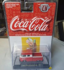 M2 machines 1/64 🇨🇵 1960 Volkswagen Double Cab Truck Usa Model  Coca Cola