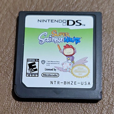 Super Scribblenauts Nintendo DS Video Game Cartridge