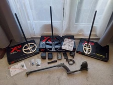 XP Deus mit Viel Zubehör.