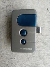 Original Sears Craftsman Programmable Garage Door Remote w/ clip Used Working