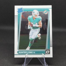 2021 Panini Donruss Optic #281 Hunter Long Dolphins