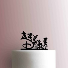Disney Logo - Acryl Cake Topper