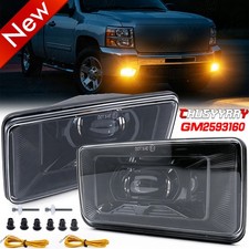 For Chevy Silverado 2007-2015 Clear Pair Bumper Fog Lights Replacement Lamps Lr
