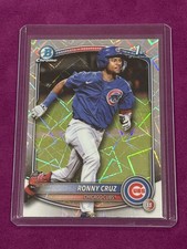 2025 Bowman Chrome - Prospects Ronny Cruz #BCP-213 Laser Refractor (RC)
