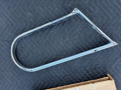 1964 CHRYSLER NEW YORKER NEWPORT C BODY MOPAR NOS RH CHROME HEADLIGHT BEZEL