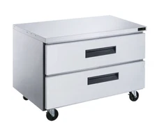 NEW 36" Refrigerator Undercounter Cooler 2 Drawers 120V Dukers DUC36R-D2 #4014