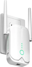 WiFi Extender, WiFi Signal Booster Up to 9000Sq.ft and 50 Devices, WiFi Range Ex