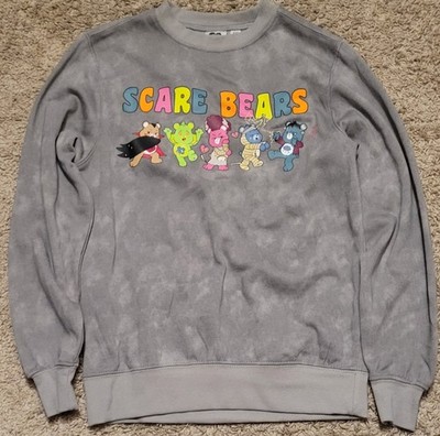 OFFICIAL Care Bears X Universal Monsters Collab Sweatshirt Womens Juniors XXS