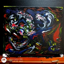 Tanner Paul - Acrylic Painting -  "Correction to Chaos"