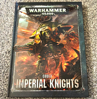Games Workshop Warhammer 40 000 Imperial Knights Codex 8th edition English