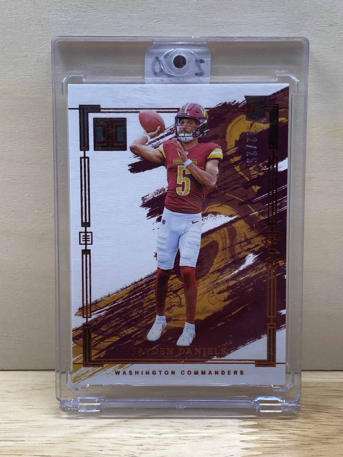 2024 Panini Impeccable - Rookies Jayden Daniels #72 Bronze /25 (RC)