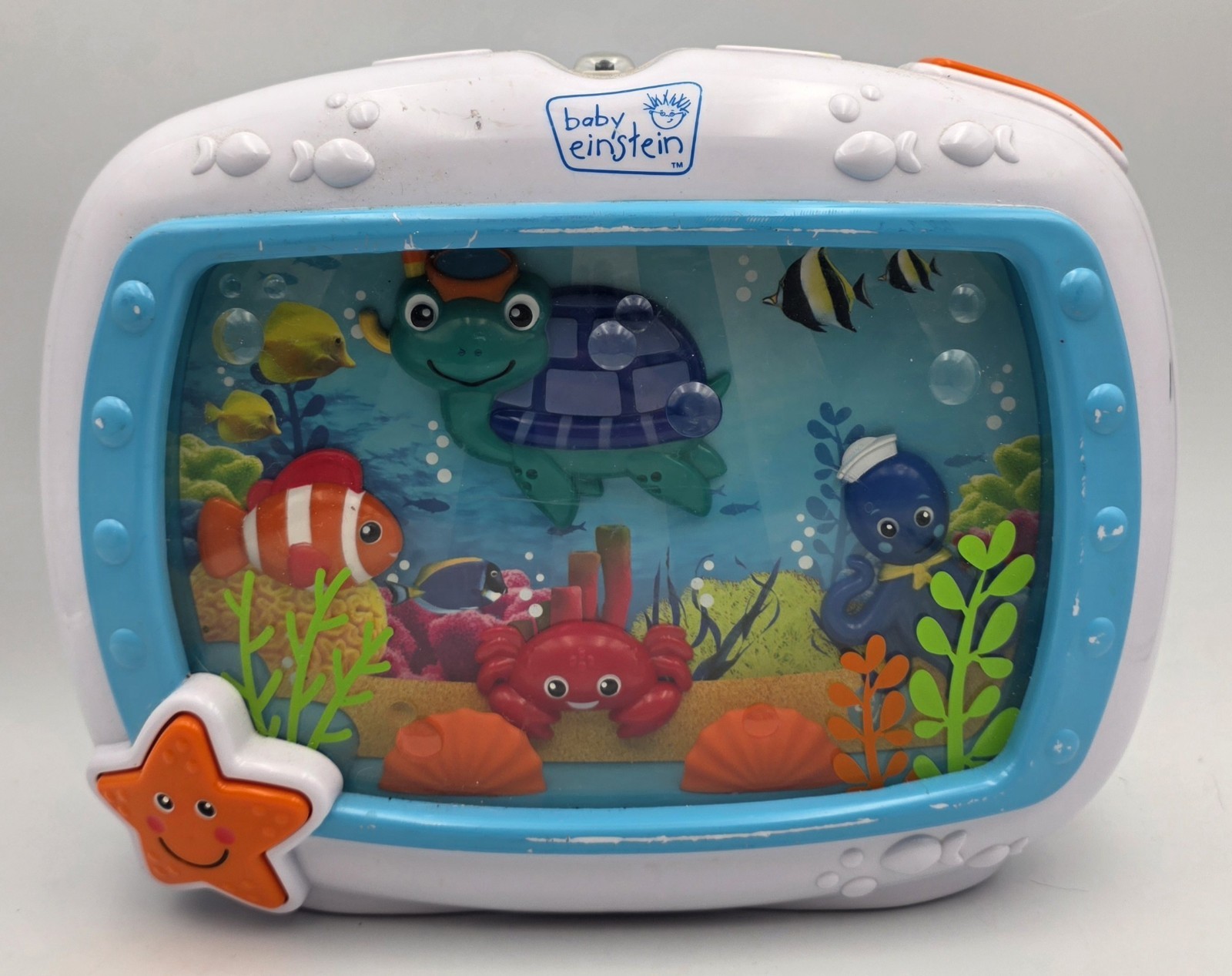 BABY EINSTEIN Sea Dreams Musical Aquarium Crib Light w/ Sound (No Remote) Tested