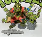 MUCKMAN & JOE EYEBALL  TMNT 1990 Vintage Complete Action Figure  E2 997O