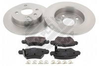 Bremsensatz Hinten FüR Opel Astra G T98 G F70 T98 G Delvan F70 1998-2009