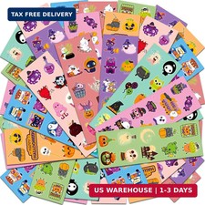 Halloween Stickers, Halloween Party Favors,Stickers for Kids,Party Supplies