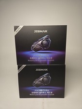 Jesimaik Motorcycle Helmet Bluetooth Intercom R16 Pro - 2 Pack