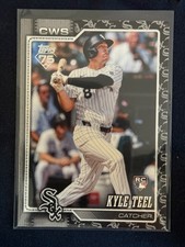 2026 Topps Series 1 Kyle Teel Team Color Logo Border RC White Sox