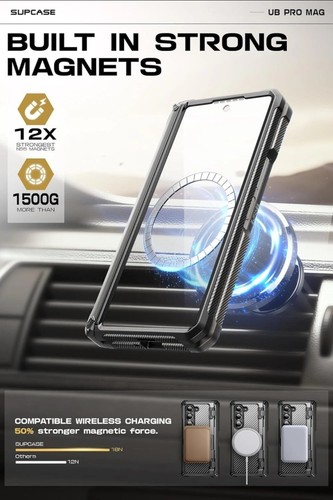 SUPCASE MagSafe Custodia Protezione Multistrato Magnetica per Galaxy Z Fold 6 - Foto 5 di 6