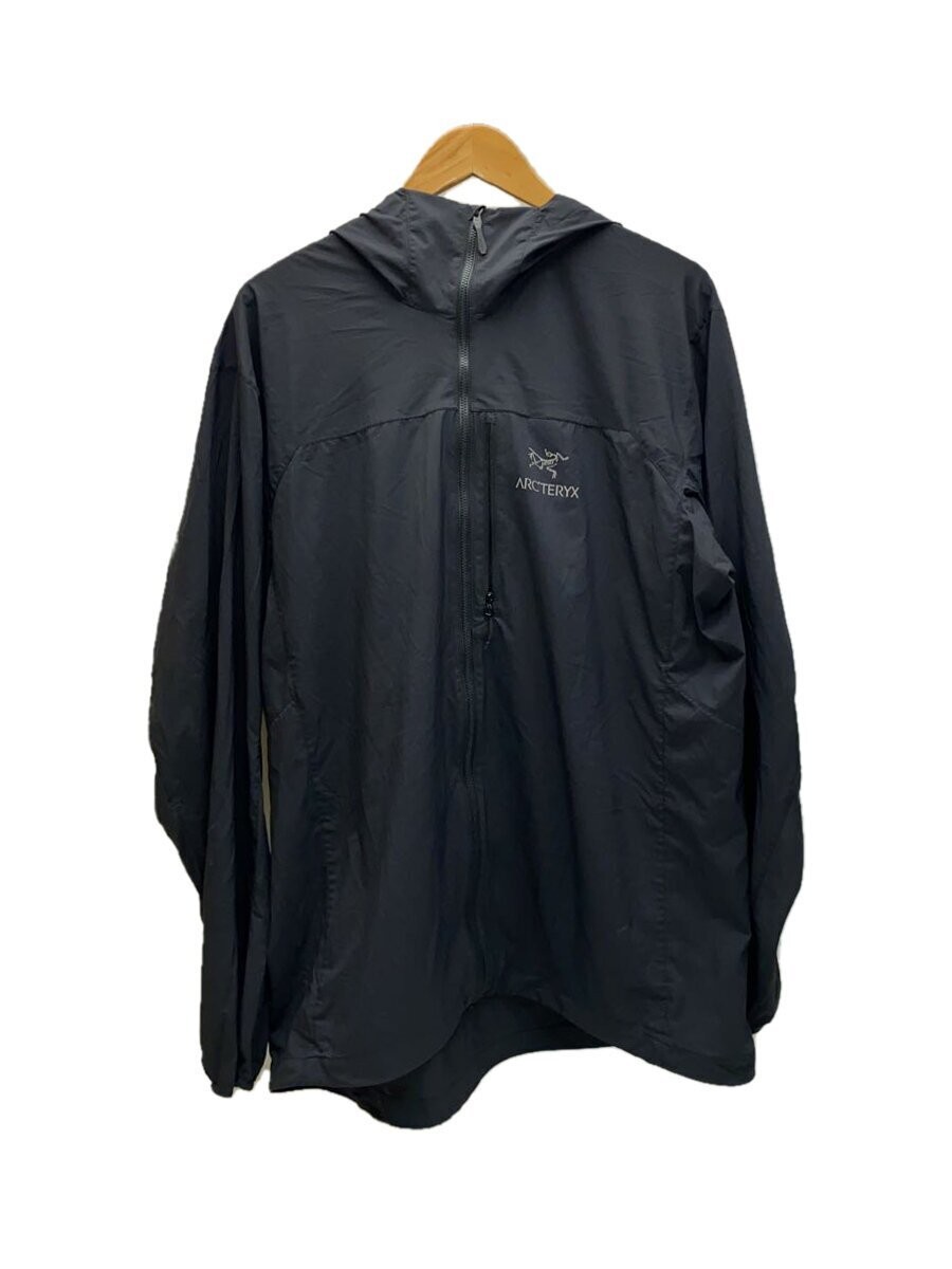 Arc'teryx Mountain Parka Jacket XL Nero Nylon Outdoor Shell Coat #EG CZA