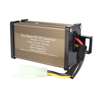 DCDC 48V/36V to 12V StepDown Converter 10A 120W for Golf Carts & RVs