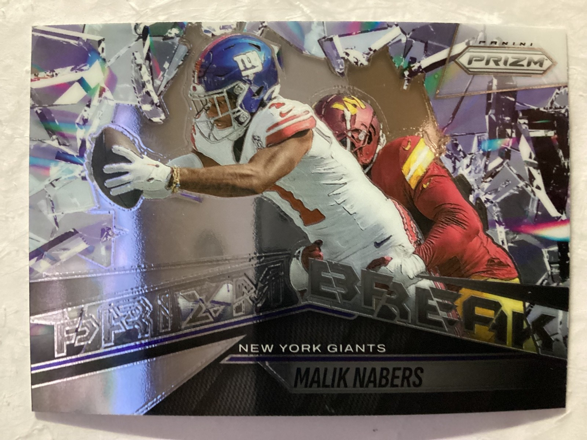 2025 Panini Prizm Malik Nabers Prizm Break #5 NY Giants | eBay
