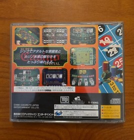Super Casino Special Sega Saturn Video Game Japan NTSC-J T-7306G - Excellent 