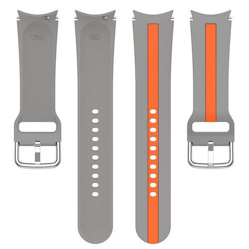 For Samsung Galaxy Watch 5 Pro 20MM Watch Strap Two-Color Striped Strap Replace - Picture 9 of 21