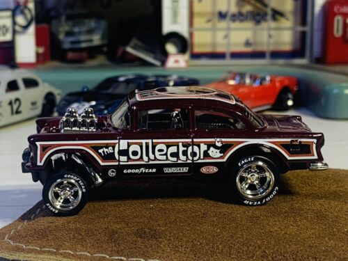2024 Hot Wheels HW 2/5 '55 Chevy Bel Air Gasser kundenspezifischer Radwechsel - Bild 12 von 15