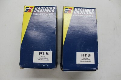 Pair of 2 Hastings FF1156 Fuel filters Replaces Baldwin PF7755 Davco 382116