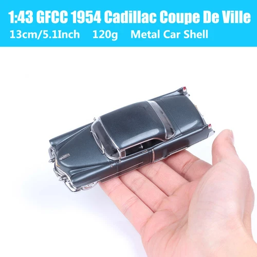 GFCC 1/43 Scale 1954 Cadillac Coupe De Ville Diecast Car Model Toy Acrylic Box - Picture 5 of 51