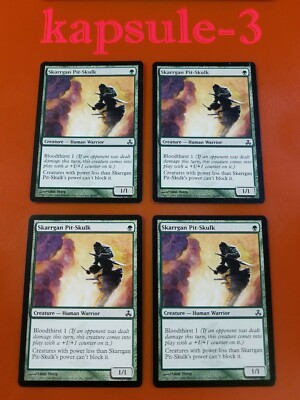 4x Skarrgan Pit-Skulk | Guildpact | MTG Magic Cards