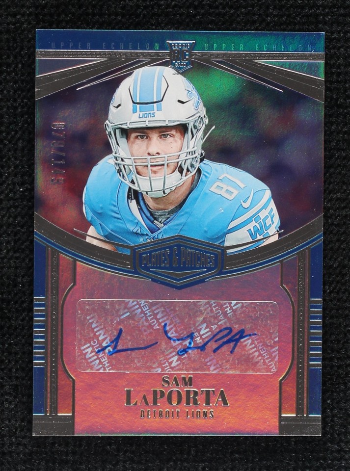2023 Panini Plates & Patches Sam LaPorta #UE-9 - 1 of 1