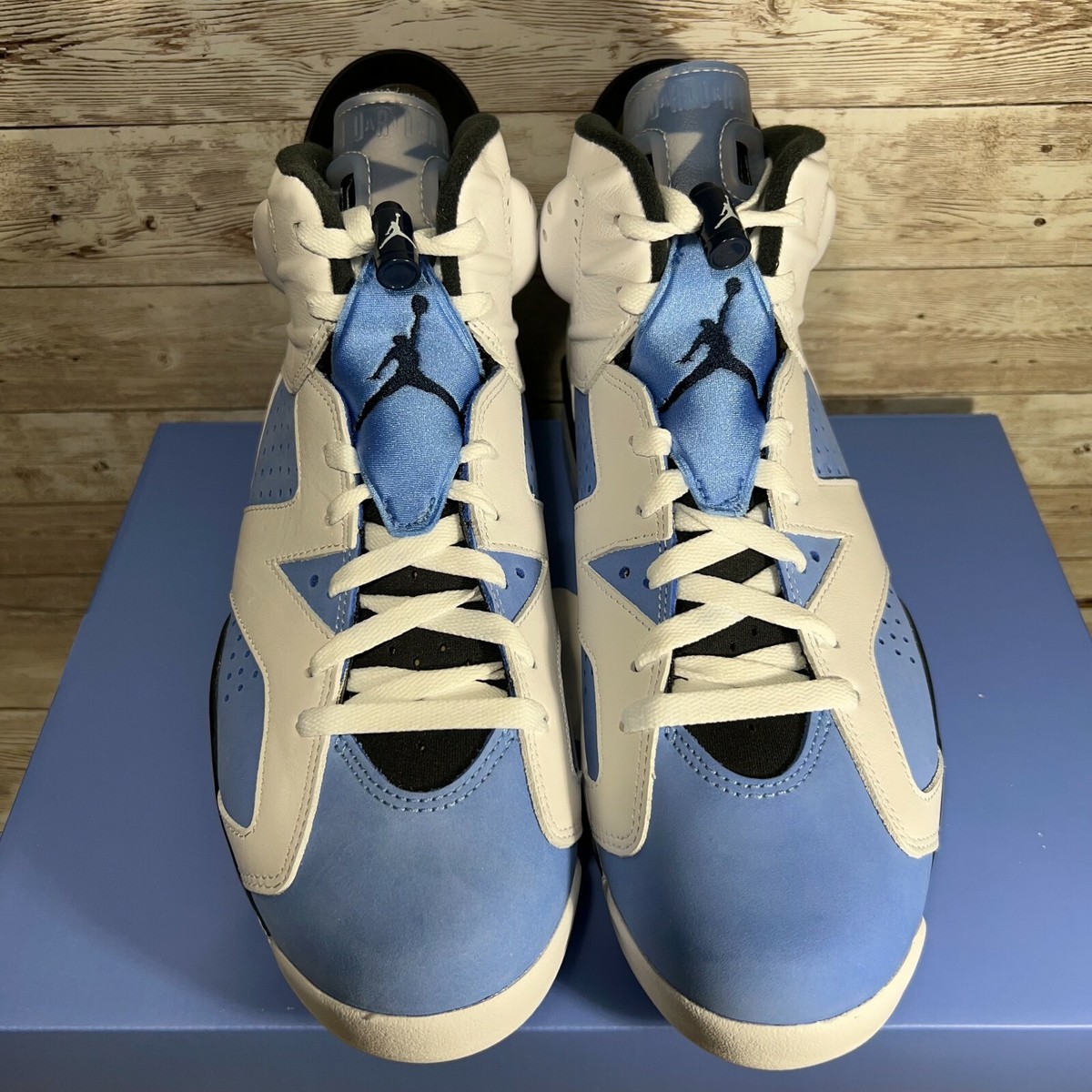 Nike Air Jordan 6 Retro UNC University Blue White CT8529-410 Size