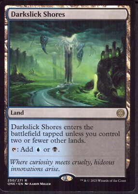 Darkslick Shores Phyrexia: All Will Be One - Magic MTG Pack Fresh