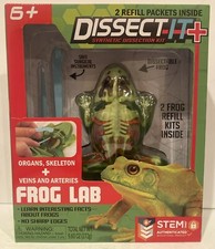 Dissect-It Simulated Synthetic Lab Dissection STEM Toy, Kids' Home Learning Frog