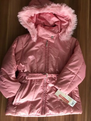 NEU! sarabanda Winterjacke Mädchen Gr. XXL  Anorak*abnehmbare Kapuze Fellbesatz