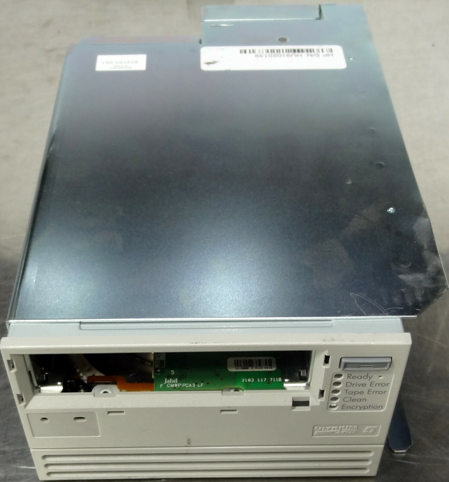 HP Ultrium LTO 5 Tape Drive 602101-001 LC-UCCQC-HP