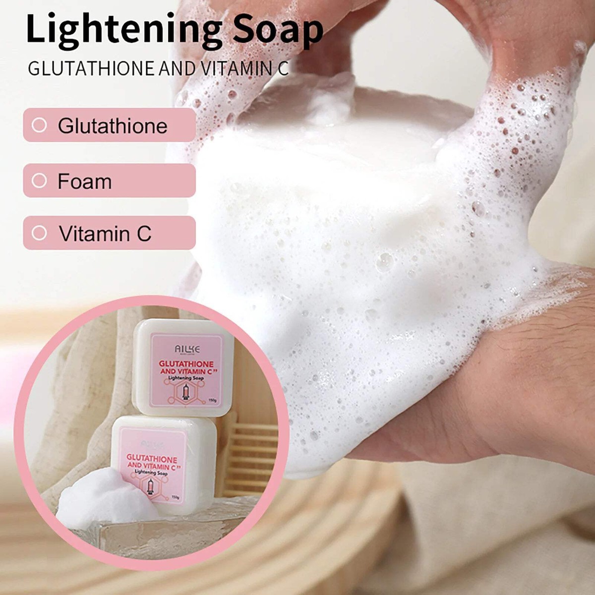 ailke glutathione and vitamin c Superior Whitening Body Lotion Anti-Aging Lotion AILKE Glutathione Vitamin C Whitening