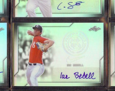 IAN BEDELL Cardinals 2017 Leaf *Perfect Game*  METAL AUTOGRAPH Rookie Card