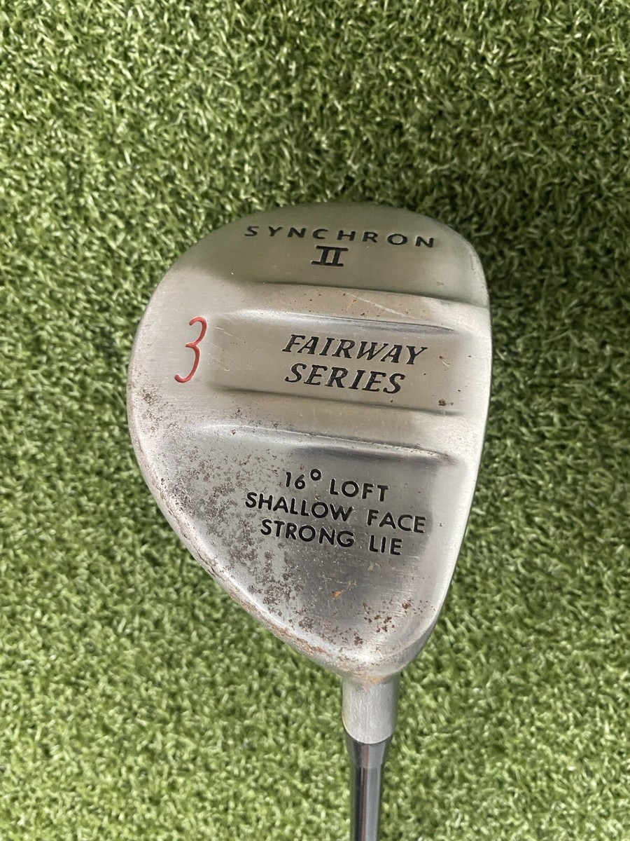 Synchron II Fairway Series 3 Wood Regular Steel Shaft Tour Match Grip Synchron II Fairway Series 3 Wood Regular Steel Shaft Tour Match Grip
