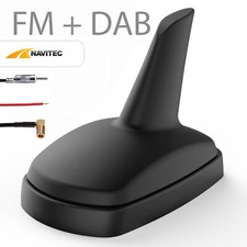✅ DAB Autoantenne DAB+ Dachantenne Shark Dach Kfz Pkw DAB Verstärker DIN SMB