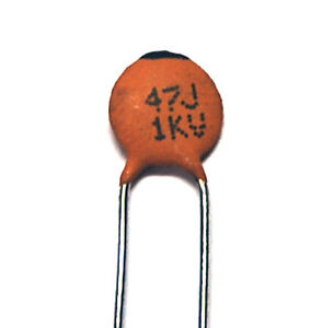 Ceramic Disc 47pf 500v Capacitor