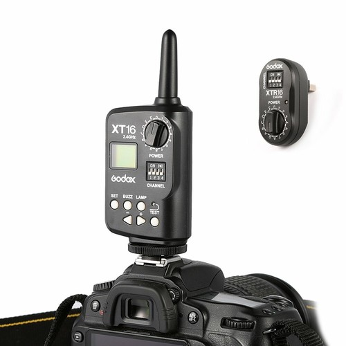 Godox XT-16 Wireless 2.4G Trigger Transmiter Receiver Studio Strobe Flash Light - Picture 8 of 8