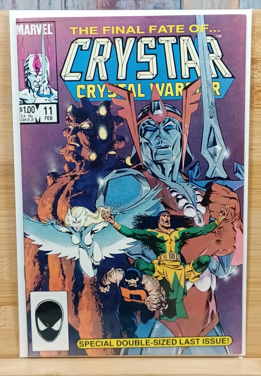 JOKERD CRYSTAL WARRIOR ウォーリアー Crystar Crystal Warrior Marvel Comic Book Vol. 1, No. 11 February