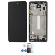 For Samsung Galaxy A52 4G 5G A525 A526 LCD Touch Screen Digitizer Display Frame