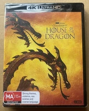 House of the Dragon : Season 1 One COMPLETE 4K UHD (4-Discs) NEW & SEALED*** HBO