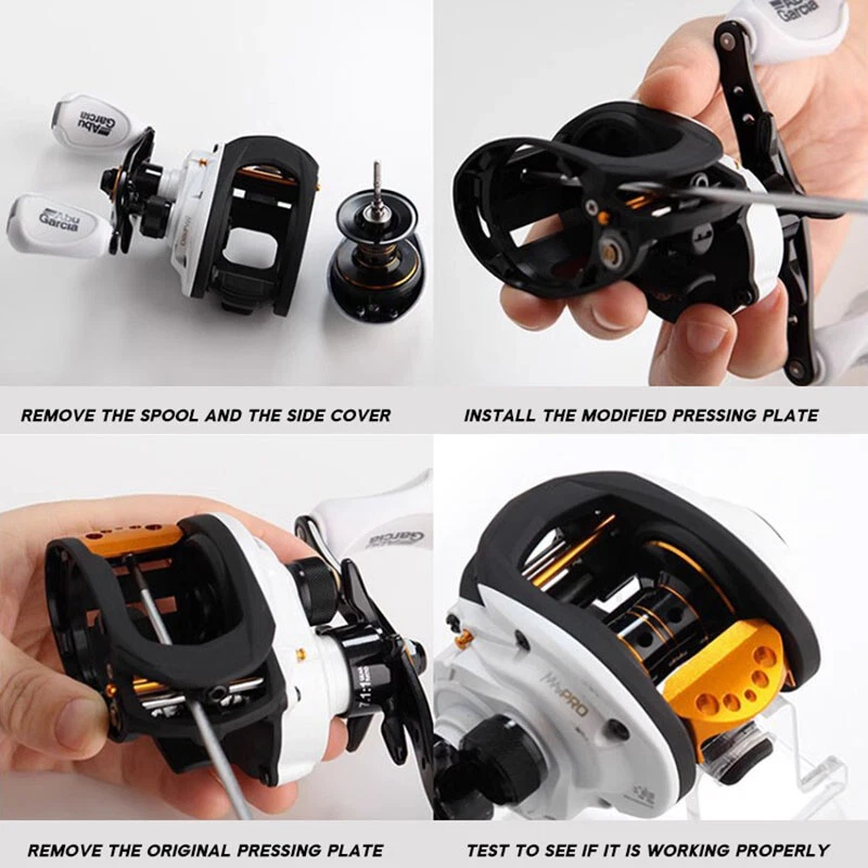 Carrete de baitcast embrague placa de prensado Circlevast ABU BMAX3/PMAX3/PMAX4/PRO/B5/P5 Foto 3 de 4